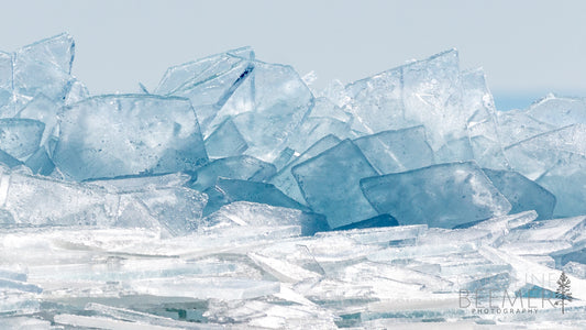 Ice Formations on Lake Huron